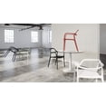 thumbnail image 6 of Olio Designs Dali Plastic Indoor-Outdoor Dining Arm Chair in White, 6 of 8
