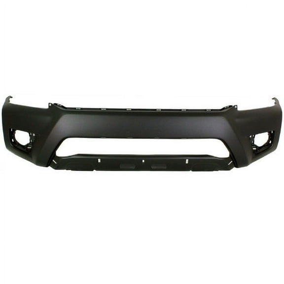 For 12-15 Tacoma Pickup Truck Front Bumper Cover Textured Black TO1000384