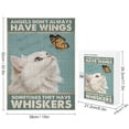 thumbnail image 2 of Persian Cat 500 Piece Jigsaw Puzzle for Adults Cats Funny Kitten with Butterfly Puzzles for Adults Difficult Puzzles Size 20.5" x 15.0", 2 of 8
