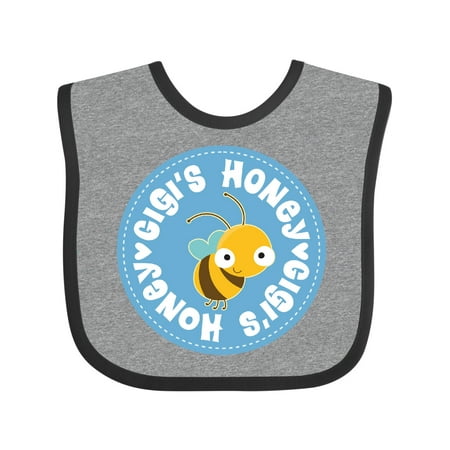 

Inktastic Gigi Grandma Honey Bee Grandchild Gift Baby Boy or Baby Girl Bib