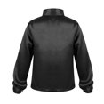 thumbnail image 2 of Aiihoo Kids Boys Sparkly Sequins Jacket Long Sleeves Outerwear Jazz Hip Hop Dance Performance Top Shirt Black 10-12, 2 of 7
