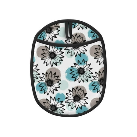 

Matuu Watercolor Sunflower for Non Slip Pot Holder for Kitchen Baking and Cooking Silicone Pot Mat Mitten With Hanging Loop Heat Resistant 7.5 x 9.4 Inches