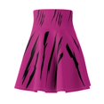 thumbnail image 2 of Effete Feline Claw Marks Scratch Women Skater Skirt (AOP), 2 of 7