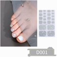 thumbnail image 4 of Pasta de Gel para uñas de los pies, 22 puntas, lámpara sin hornear, Gel completamente curado, pegatinas de cobertura completa 3D para uñas de los pies, calcomanías coloridas para manicura, 4 of 7