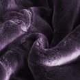 thumbnail image 3 of MERRY HOME Korean Fleece Blanket King Size,85 X 95 Inches- 9 Lbs, Single Ply, Soft Heavy Warm Mink Blanket, Thick Raschel Embossed Bed Blanket for Winter,Autumn (Purple), 3 of 14