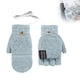 thumbnail image 4 of USB Flip Guantes Caliente Doble Calefacción Guantes Medio Dedo Pantalla Caliente Flip Cubierta Invierno Calefacción Suministros, 4 of 6