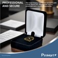 thumbnail image 5 of PinMart's Velour Jewelry Lapel Pin Gift Box - Made in USA - Grey Presentational Boxes for Award Ceremonies and Employee Recognition - 1 Piece, 5 of 7