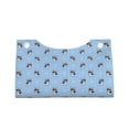 thumbnail image 4 of Lsque French Bulldog Puppy Printed Long Tissue Box Cover Holder, Facial Paper Organizer Dispenser,Triangle with Bottom Belt, PVC Leather Decorative Organizer, 4 of 9
