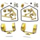thumbnail image 1 of Kit de reparación de carburador de motocicleta Kit de reparación de reconstrucción de carburador compatible con Cb350 Cl350 1970-1973, 1 of 5