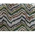 thumbnail image 4 of oneOone Georgette Viscose Fabric Chevron Flame Stitch Fabric Prints By Yard 42 Inch Wide, 4 of 4