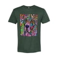 thumbnail image 3 of Colorful Beagle | Dogs Love You | Dean Russo Art Animal Lover Mens Premium Tri Blend T-Shirt, Forest Green, X-Large, 3 of 6