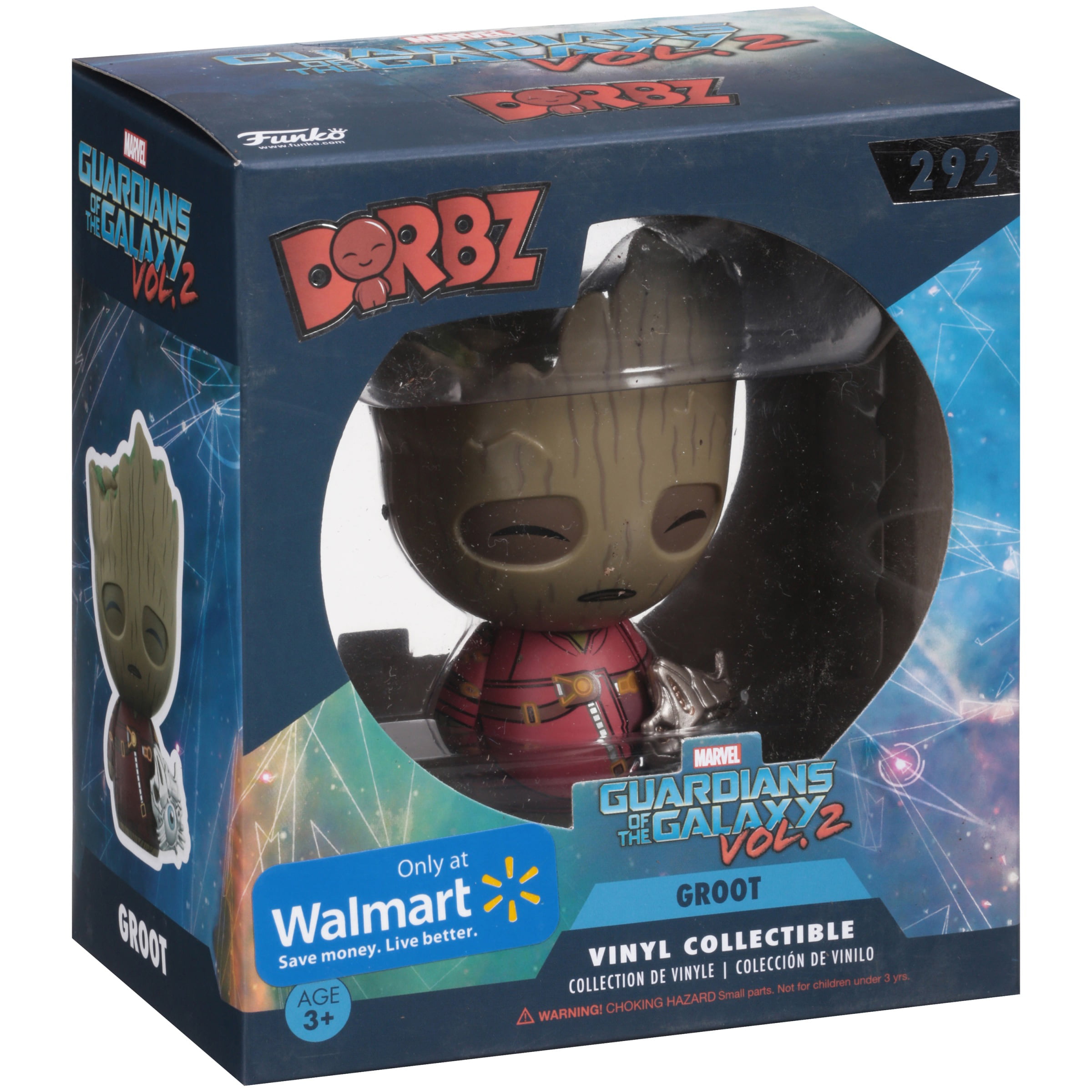Funko - 24878 Guardians of The Galaxy 2-Groot W/Cyber Eye Exclusive  Multi-Coloured Figure