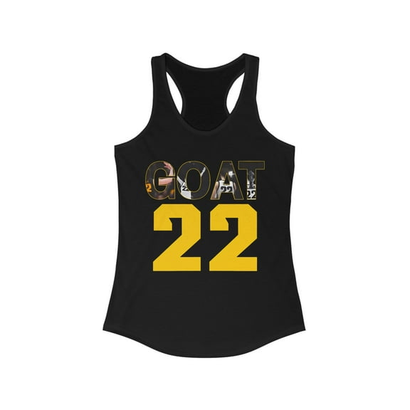 The Goat Caitlin Clark 22 Basketball lover Women's Ideal Racerback Tank