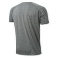thumbnail image 5 of Mens Plus Size Shirts Quick-drying Short-sleeved T-shirt Casual Slim Stretch Sports T-shirt Top Blouse, 5 of 8