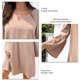thumbnail image 3 of Vestido de Otoño de Verano para Mujer Lindo Vestido de Túnica con Cuello en V Y Manga de Campana Mini Vestidos Casuales de Color Puro ANGGREK  Otros, 3 of 7