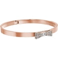 thumbnail image 2 of Kate Spade Ready Set Bow Bangle Bracelet (Rose Gold Tone), 2 of 2