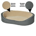 thumbnail image 3 of Medium QuietTime Deluxe Hudson Pet Bed- Gray, 3 of 6