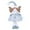 Light Blue, variant on STP GOODS Snow Girl Handmade Collectible Doll 19.7” (50 cm) Christmas Figurine Holiday Décor Xmas Standing Decoration Xmas Figure Doll Decoration, Blue