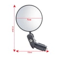 thumbnail image 4 of Bike Mirror, Bicycle Riding Rearview Mirror, HD Safety Rearview Mirror, Suitable for Mountain Road Bikes, 4 of 5
