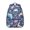 Blue-20, variant on Floral Piggy Cartoon Backpack for Student Cute Farm Animal School Bag Watercolor Pig Print Funny Abstract Pattern Aesthetic Bookbag for Student