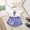 ac1 Blue, variant on Girls Sweatsuit Set Baby Girl Clothes Outfits 3T 4T Fruit Plaid Print Short Sleeve T-Shirts Shorts Set 2Pcs Baby Girl Summer Outfits