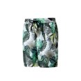 thumbnail image 4 of Sunloudy - Pantalones cortos de playa para hombre con cordón elástico en la cintura, ropa de verano de estilo informal holgada con estampado hawaiano Sunloudy moda, 4 of 10