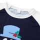 thumbnail image 4 of Disfraz Premium Conjunto de pijama familiar de 2 piezas con patrón de copo de nieve y muñeco de nieve Traje diario (Niño-3-4T) Kuymtek Azul marino 3-4 años Única para Unisex, 4 of 8