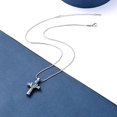 thumbnail image 6 of Cross Urn Necklace for Ashes Butterfly Cross Cremation Necklace for Women Pets Cremation Jewelry for Women Memorial Ash Holder Pendant Funeral Keepsake Gift, 6 of 7