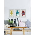 thumbnail image 6 of Marmont Hill Electric Robots Triptych, Art Prints, 36.00" x 1.50", 6 of 6