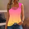 thumbnail image 2 of Womens Tank Tops Loose Fit Sevevn Women's Printed Camisole Sleeveless T-Shirt Loose Tank Top Basic Tank Tops For Women, 2 of 4