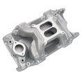 thumbnail image 1 of Edelbrock Collecteur d'Admission 7576 Tr/min Air-Gap; Autonomie 1500-6500 Tr/min; Double-Plan; Carburateur à 4 Barils Carrés; Satin; Aluminium, 1 of 3