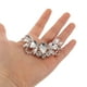 thumbnail image 5 of OHOIOLLA 2Ud Para De Tacón En Aleación De Zinc Con Rhinestone, 5 of 6
