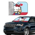 thumbnail image 3 of Windshield Sun Shade Foldable Car Front Window Sunshade For Car Suv Trucks Vans - Best Heat Shield Blocker Visor Cover Blocks Uv Rays And Keeps Your Vehicle Cool-Medium, 3 of 4