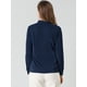thumbnail image 5 of Blusa Elegante de Oficina Allegra K para mujer con cuello de Lazo y Manga Larga Azul marino XL, 5 of 6