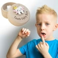 thumbnail image 2 of SPOORYYO Cute Wooden Tooth Box for Baby's Lost Teeth - Growth Gift and Keepsake Storage for Boys and Girls, 2 of 8