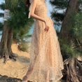 thumbnail image 1 of Vestido de princesa bordado para mujer Malla de tul Correa de espagueti Fiesta de noche ShuxiuWang 8390605832031, 1 of 1