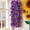 Purple, variant on Hanging Violet Wisteria Garland, Faux Flower Vine For Wall Decor Outdoor, Artificial Silk Orchid For Porch Patio Garden Balcony Entryway