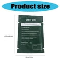 thumbnail image 3 of Square Medically Chest Seal Vented Dressing Bandages Chest Seal Vented Medically Patches Outdoor Emergencies Medically Tool, 3 of 9