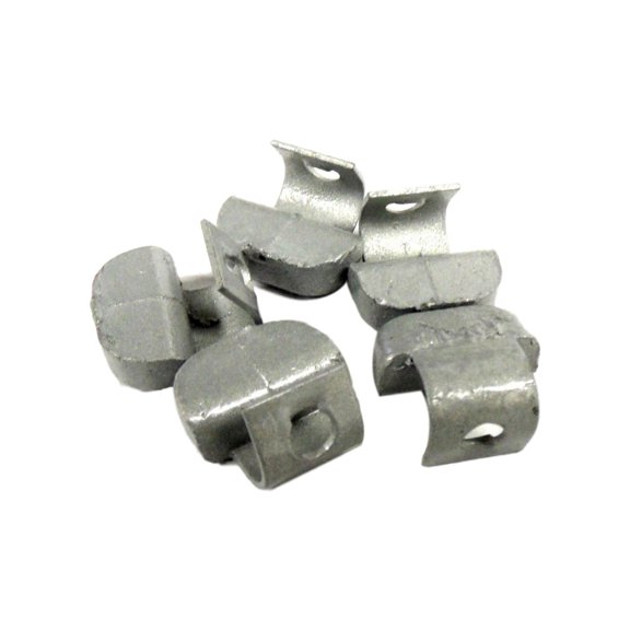 (5) Bada Aluma-Guard Coated Wheel Weights ALCFN 10 Gram