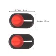 thumbnail image 2 of FENGGUIQU 4Pcs Phone Tablet Webcam Cover for Privacy Security Rectangular Black, 2 of 5