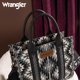 thumbnail image 3 of Bolso de mano Wrangler Boho Aztec para mujer con correa de guitarra, 3 of 7
