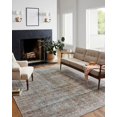 thumbnail image 4 of Loloi Chris Loves Julia Jules Collection JUL-05 Lagoon/Brick 2'-6" x 12'-0" Runner Rug, 4 of 8