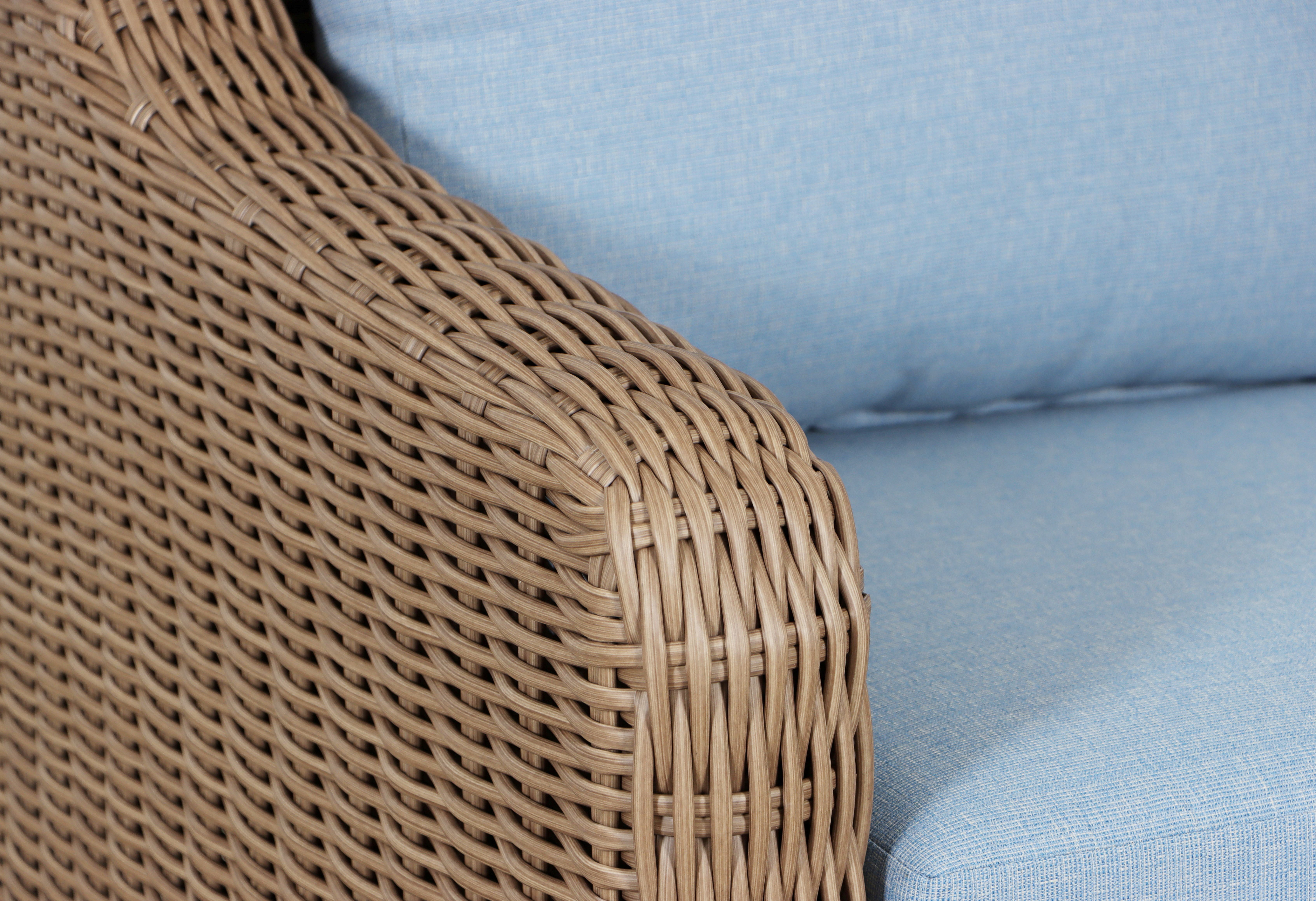 Better Homes & Gardens Bellamy Outdoor 2pk Lounge Chairs, Blue