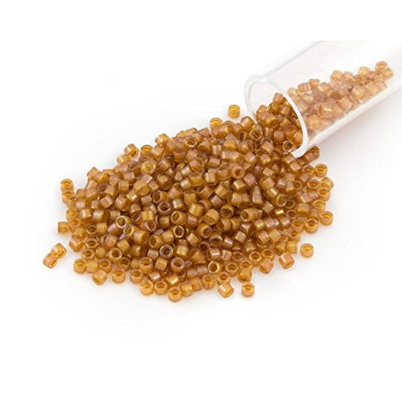 Miyuki Delica Seed Bead 11/0 Color Lined Caramel