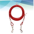 thumbnail image 3 of OULII Double Handle Dog Leash Ergonomics Handle Durable Steel for Pets 1Set, 3 of 8