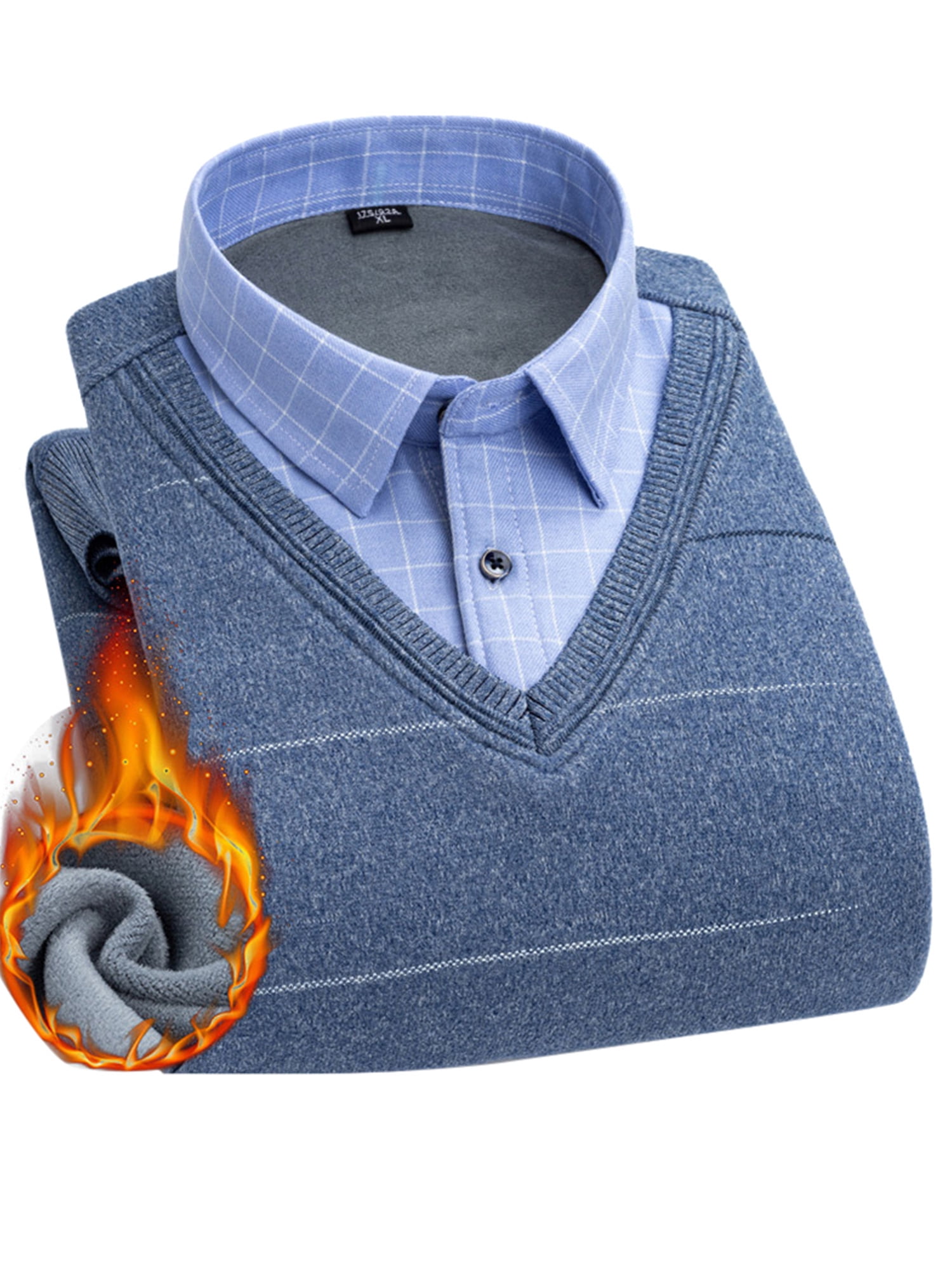 long sleeve polo jumper mens