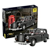 LEVC Officially Licensed Classic 1940s London Taxi Model with Functional Doors, Adjustable Seats, Sunroof & Realistic Extras – Optional Remote Control – Ideal Collector's Gift for Car Enthusiasts
