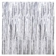 thumbnail image 6 of 6.6 x 3.3 ft Foil Fringe Curtains Party Decorations, Black Tinsel Curtain Backdrop for Parties, Door Streamers, Glitter Streamer Fringe Backdrop for Birthday Decoration, 6 of 10