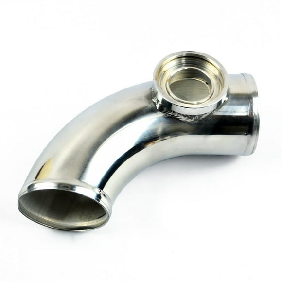 Modified Auto Parts Exhaust Valve 90 Degree Connecting Pipe Suitable For Turbo Intercooler Kit ,Safety and Easy to Use
