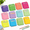 Thankful, variant on Appreciation Inspirational Rainbow Sticky Notes, 720 Total Sheets, 24 Pack
